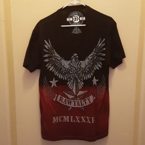 Men's Rawyalty Couture V-neck Tee